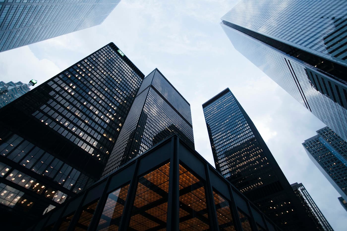 Corporate office towers